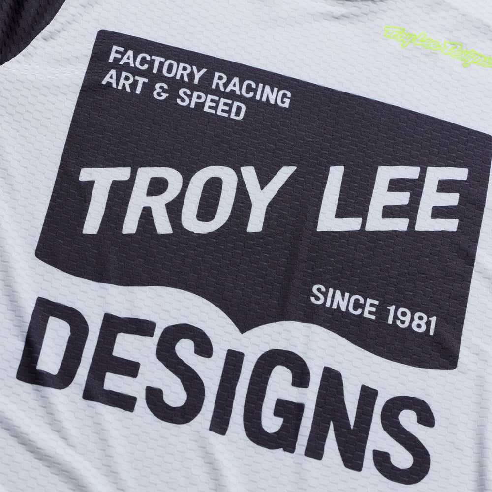 T-shirt GP Pro Air - Locked - White scuro - XL Troy Lee Designs