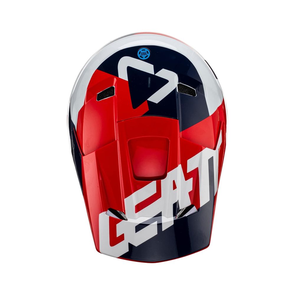Visiera Casco Di Ricambio Moto 2.5 V23 | Blu Intenso | XS-S Leatt