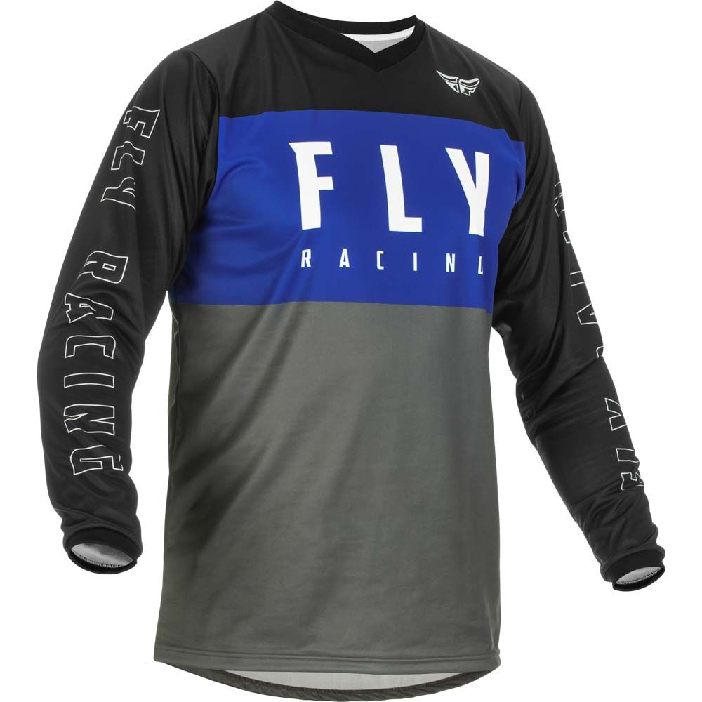 Pull F-16 Bleu/Gris/Noir L Fly Racing