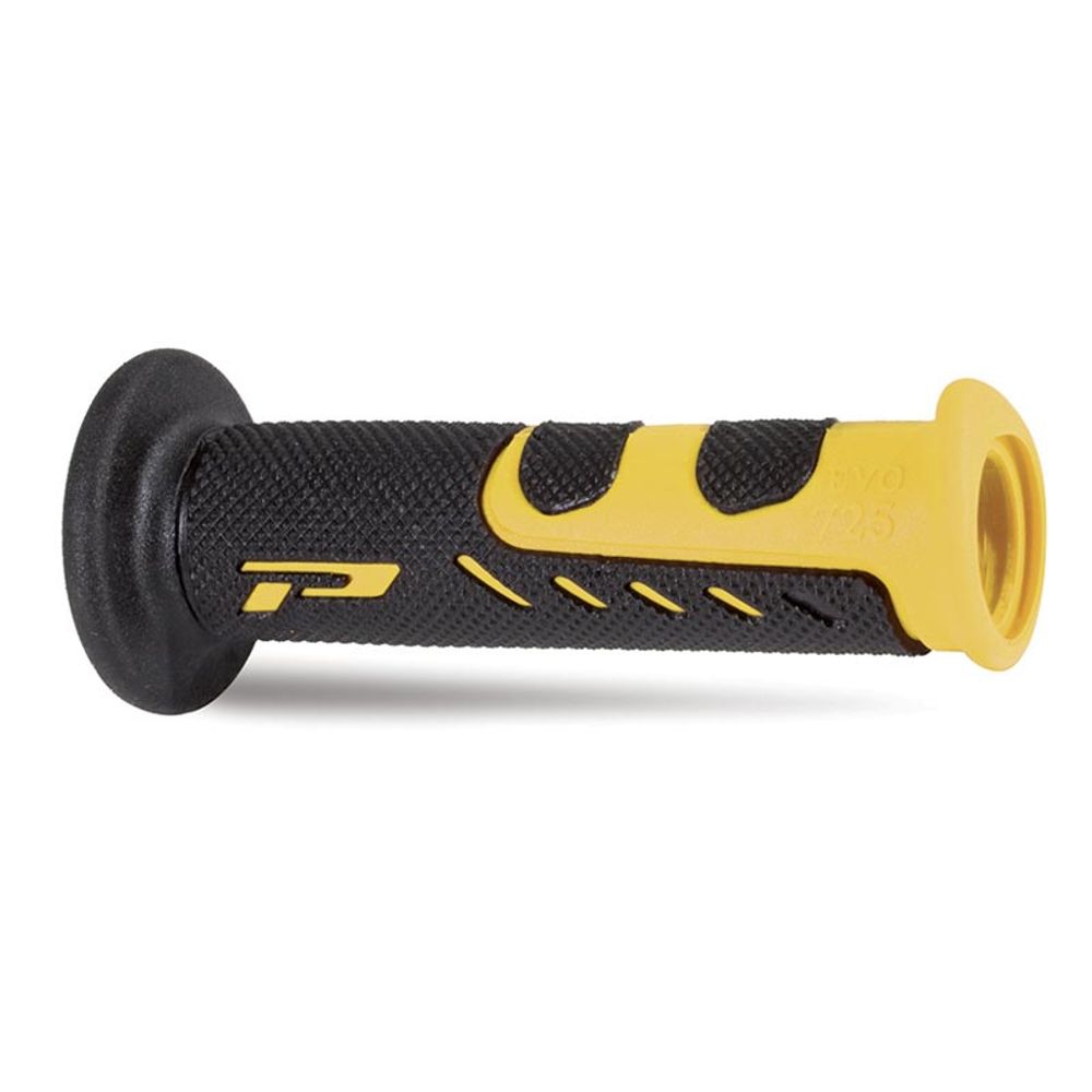 Grips Progrip 725 Mm 22/25 - Double Density - Yellow/black - Closed End
