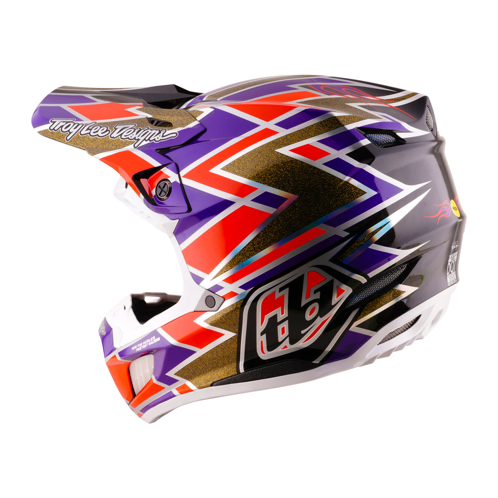 Casque SE5 Carbon - Flush - Violet - XS Troy Lee Designs
