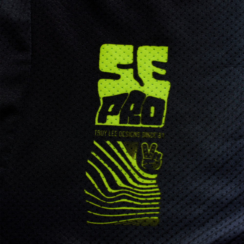 T-shirt SE Pro - Wander - Black / Purple - L Troy Lee Designs