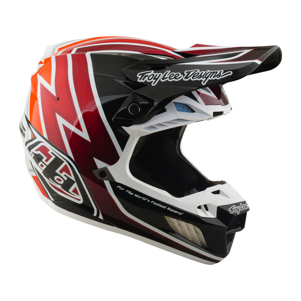 Helmet SE5 Composite - Boltz - Black / Red - S Troy Lee Designs