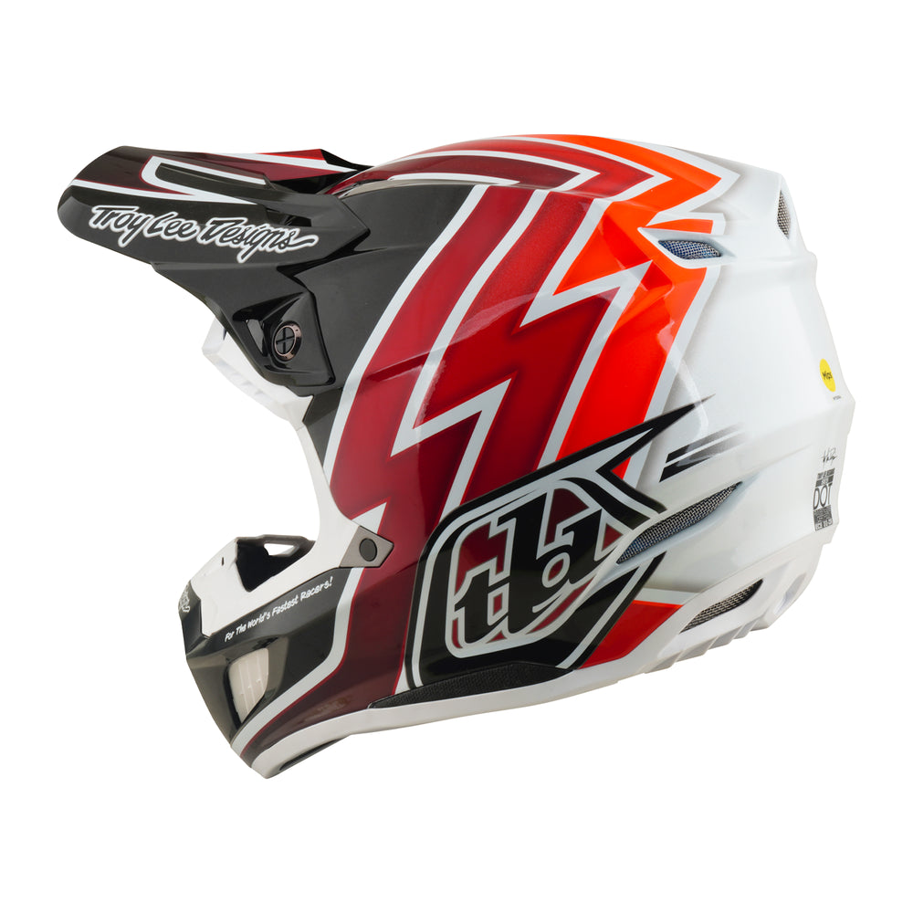 Helmet SE5 Composite - Boltz - Black / Red - XS Troy Lee Designs