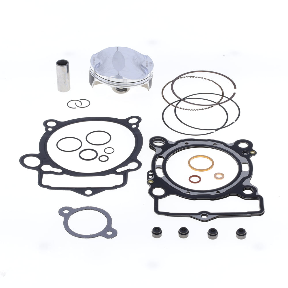 Top End Piston Kit: Pistone Forgiato 4 Tempi Ø 78 mm + Serie Smeriglio