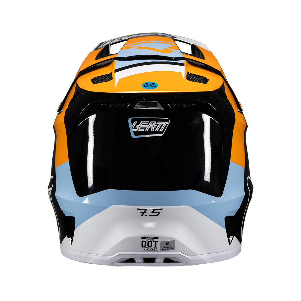 Casco de motocross 7.5 con gafas incluidas