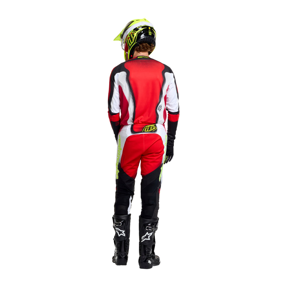T-shirt SE Pro - Illusion - Red / Black - L Troy Lee Designs