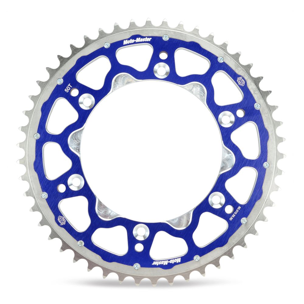 Fusion Series Dual Ring Kettenrad (blau, 428-46 Zähne) Tm