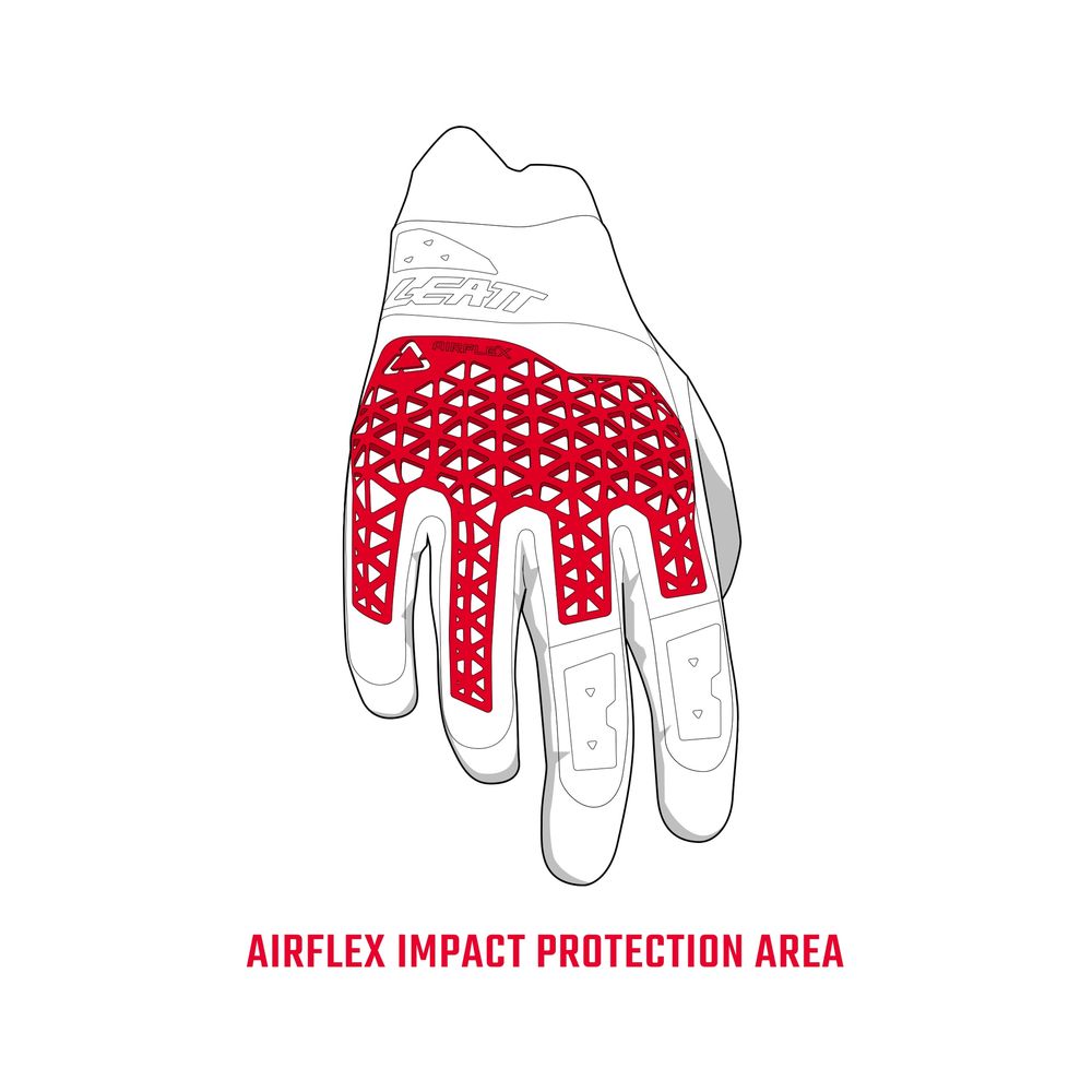 4.5 Lite Motocross Gloves with AirFlex gel protection Leatt