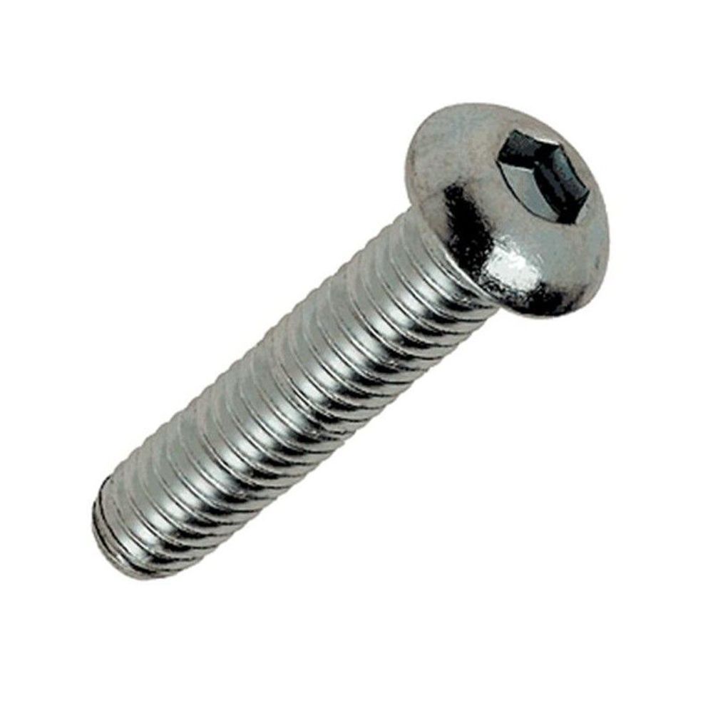 Vite in acciaio - m5x20 tbhc - Pacco da 10 viti Black Bearing