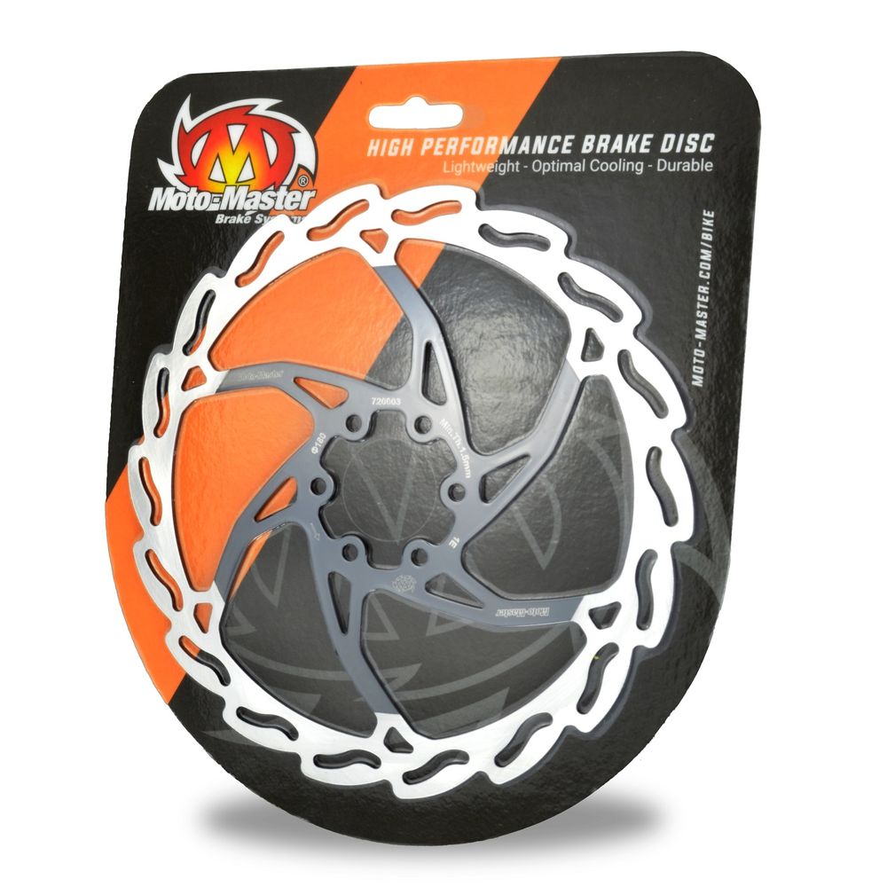 Disco Freno Bici Flame 160X1,8X16,5 Mm Per Un Raffreddamento Ottimale E Resistenza Moto Master