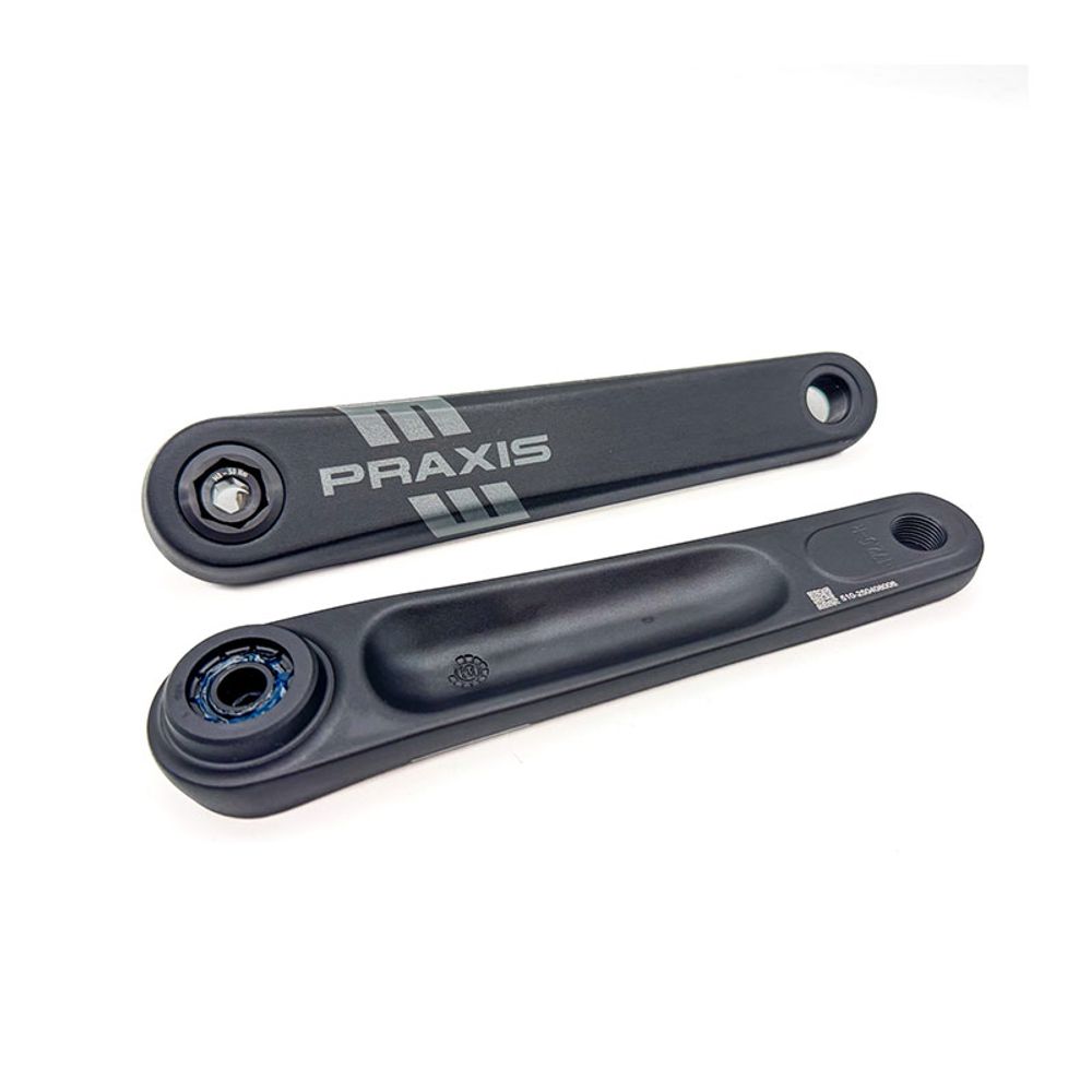E-crank Road-alloy Brose/fazua/tq Raod Narrow Isis Spline 165 Mm Praxis