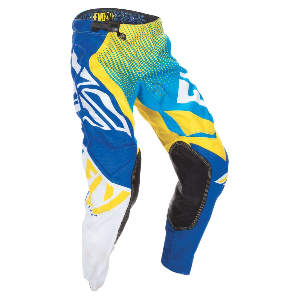 Fly Evo Pant Blu/ylw/wht 36  Fly Racing