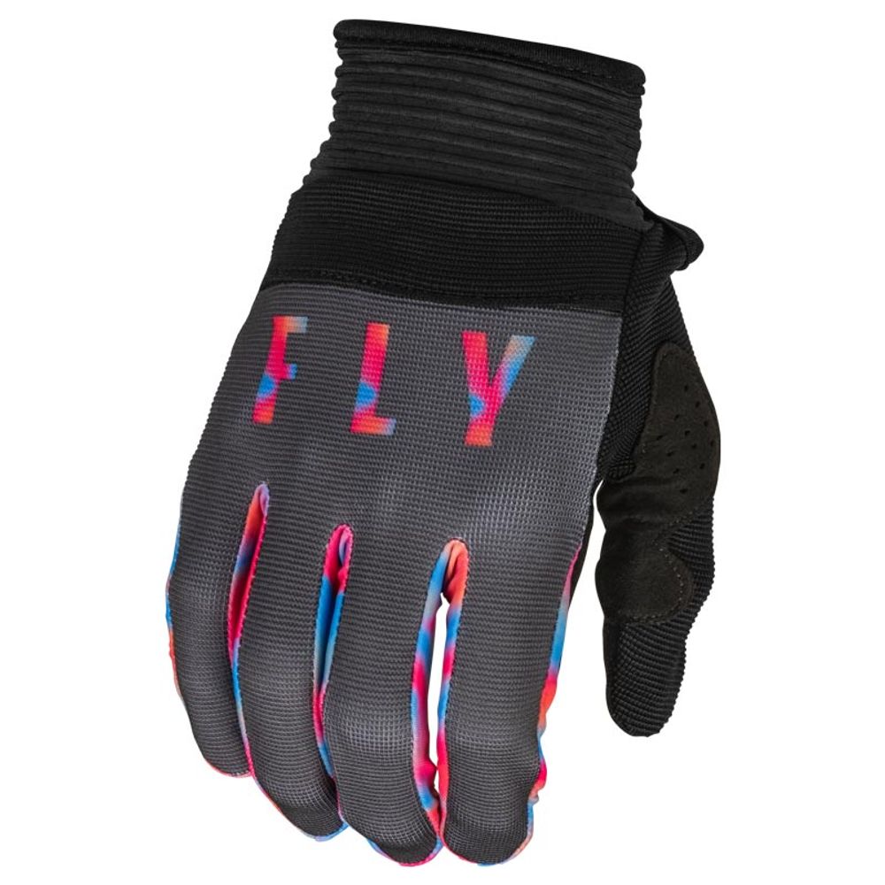F-16 Gloves Grey/pink/blue Md - Grafite Offroad