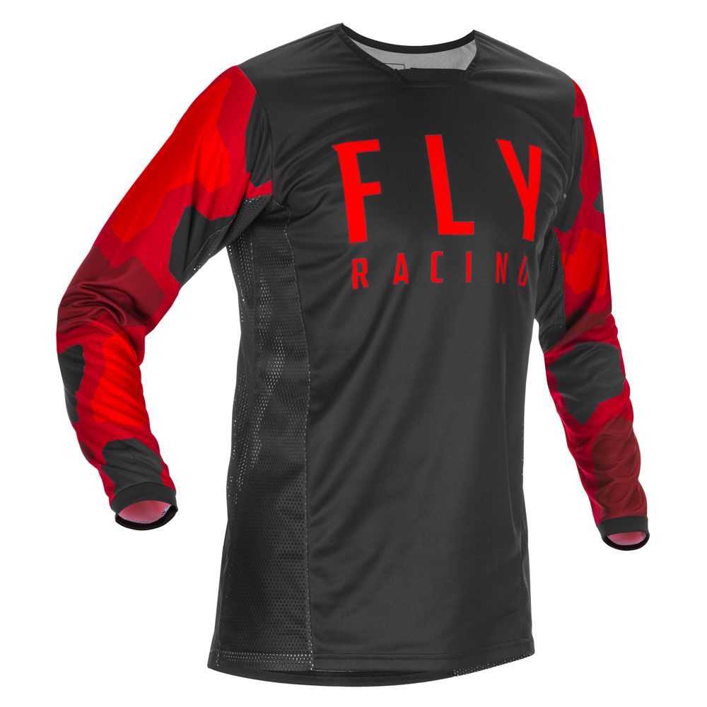Maglia Kinetic K221 Rosso/Nero 2X Fly Racing