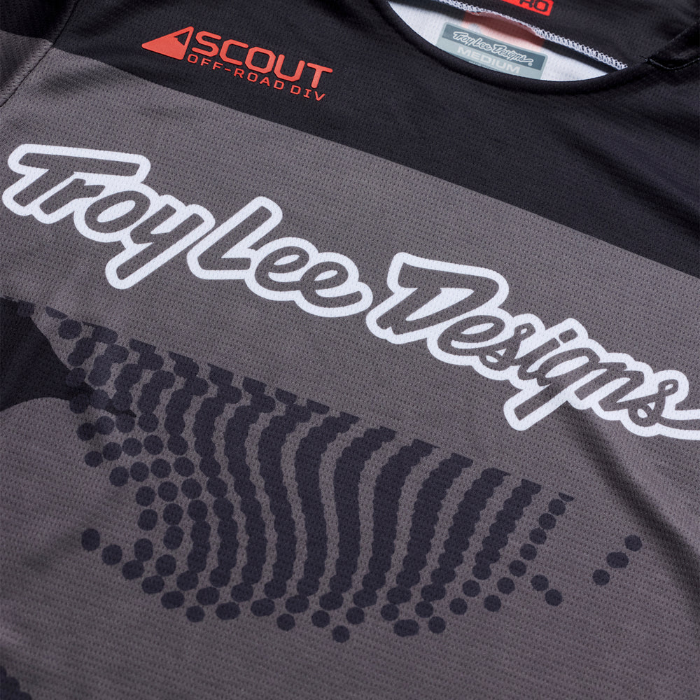 T-shirt Scout GP Pro - High Desert - Black - L Troy Lee Designs