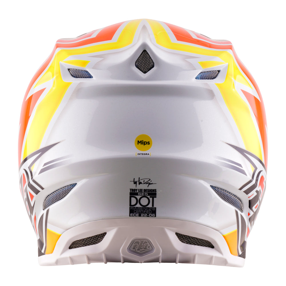 Casque SE5 Carbon - Boltz - Bleu / Blanc - L Troy Lee Designs