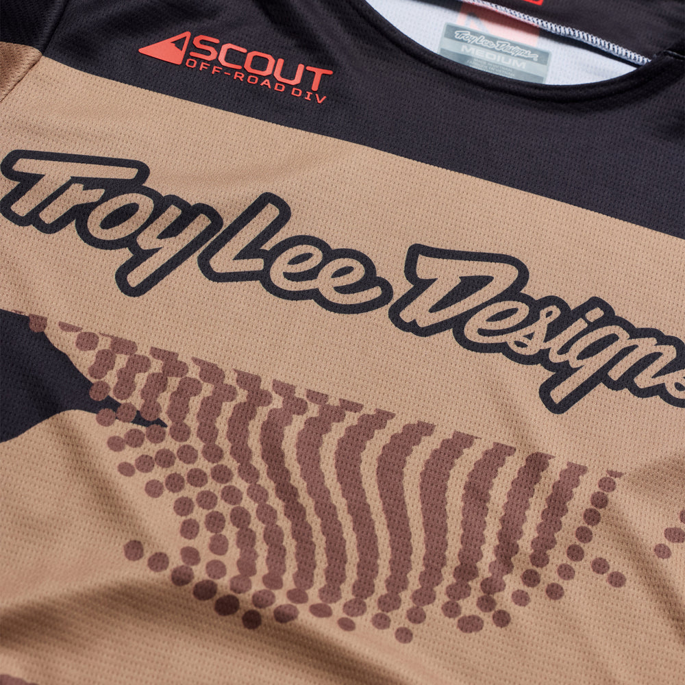 T-shirt Scout GP Pro - High Desert - Brown - L Troy Lee Designs