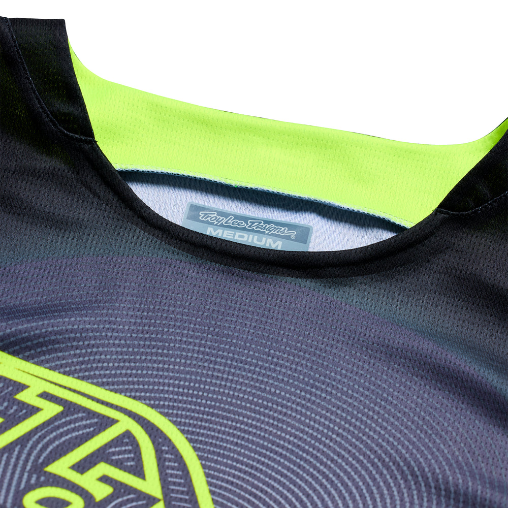 T-shirt GP Pro - Imprint - Grey / Yellow fluo - L Troy Lee Designs