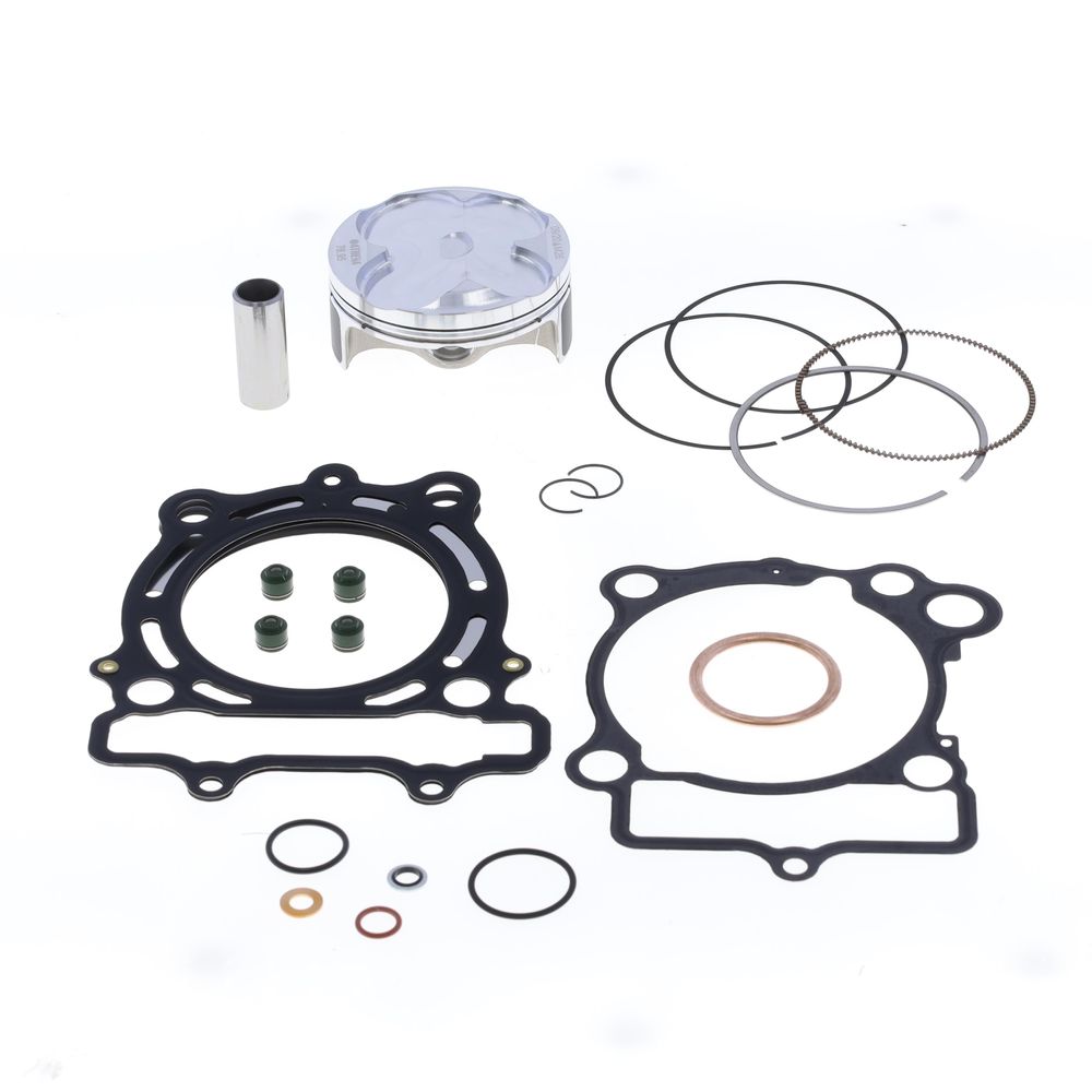 Kit de pistón de extremo superior: Pistón forjado de 4 tiempos Ø 77 mm + kit de juntas de extremo superior