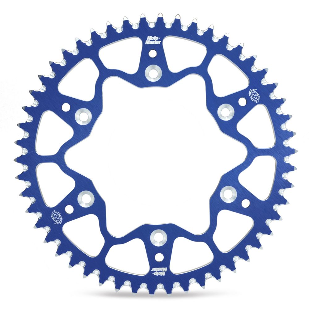 7075 Series Alu Rear Sprocket (blue, 428-45t) Suzuki, Yamaha Moto Master
