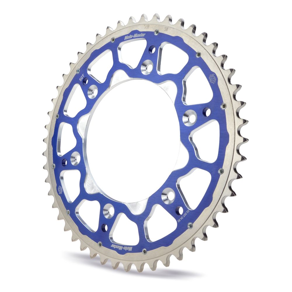 Fusion Series Dual Ring Kettenrad (blau, 428-46 Zähne) Tm