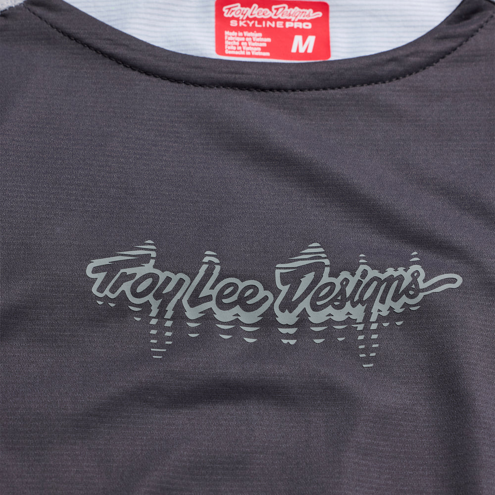 T-shirt Skyline Pro Long Sleeve - Descend - Dark grey - M Troy Lee Designs