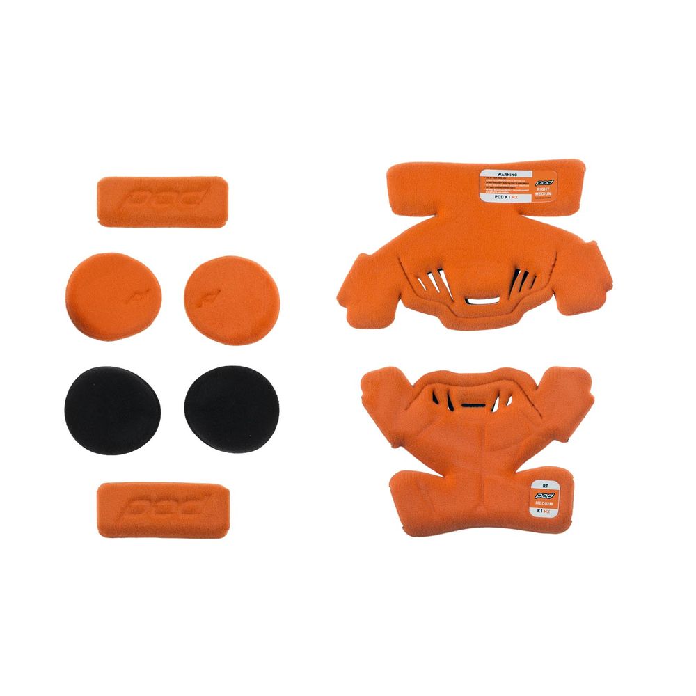 Genouillère Pad Enfant Droite Orange Taille M K1 POD