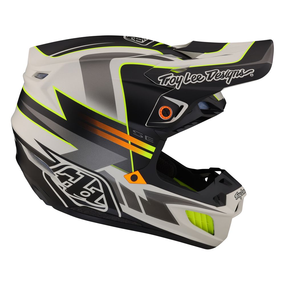 Motorcycle Helmet SE5 COMPOSITE SABER in composite fibers with MIPS Integra technology Troy Lee Designs