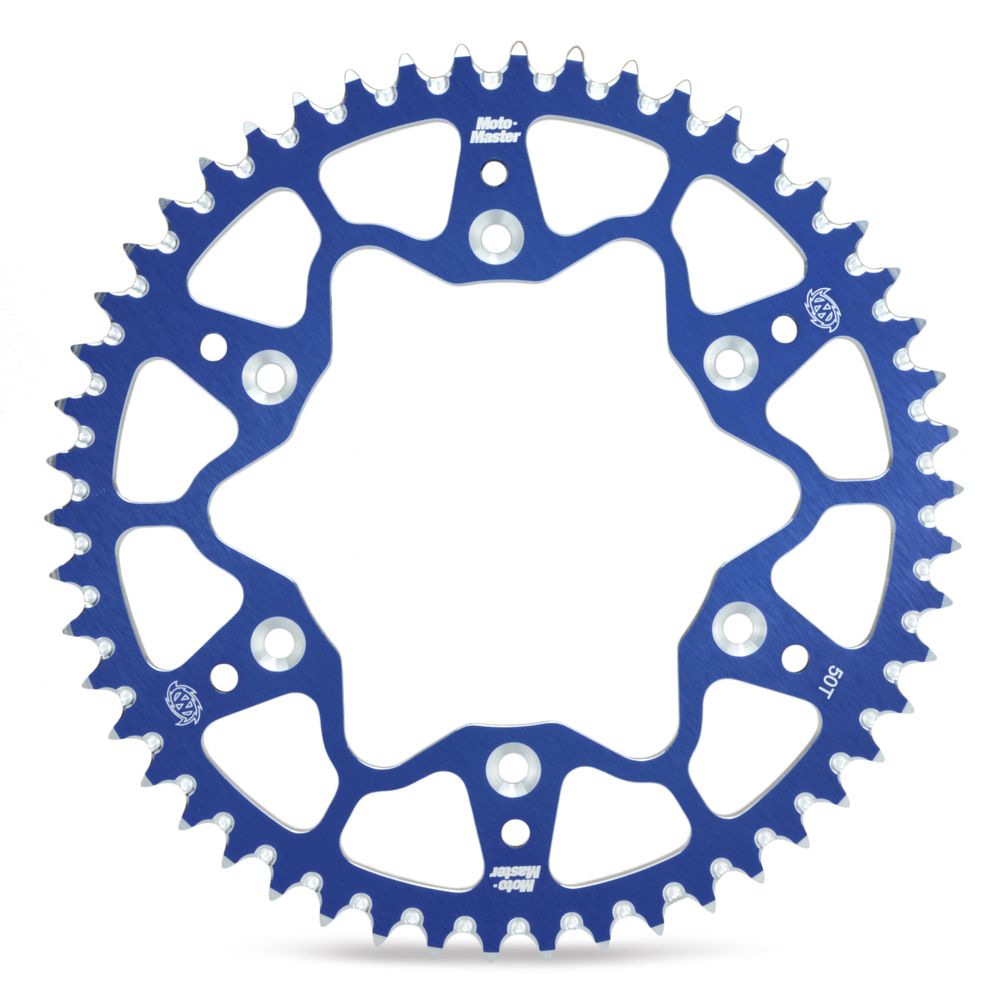 7075er Alu-Kettenrad hinten (blau, 420-49Z) Tm