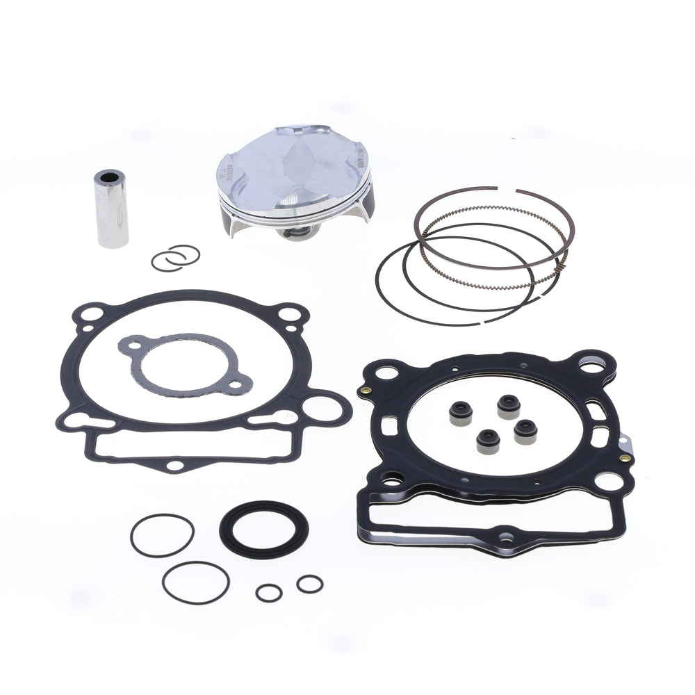 Top End Piston Kit: Pistone Forgiato 4 Tempi Ø 78 mm + Serie Smeriglio
