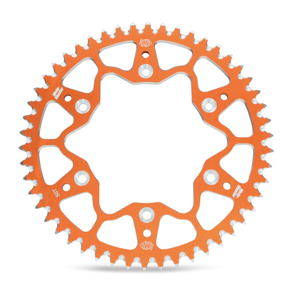 Corona trasera de aluminio serie 7075 (naranja, 520-48t) KTM