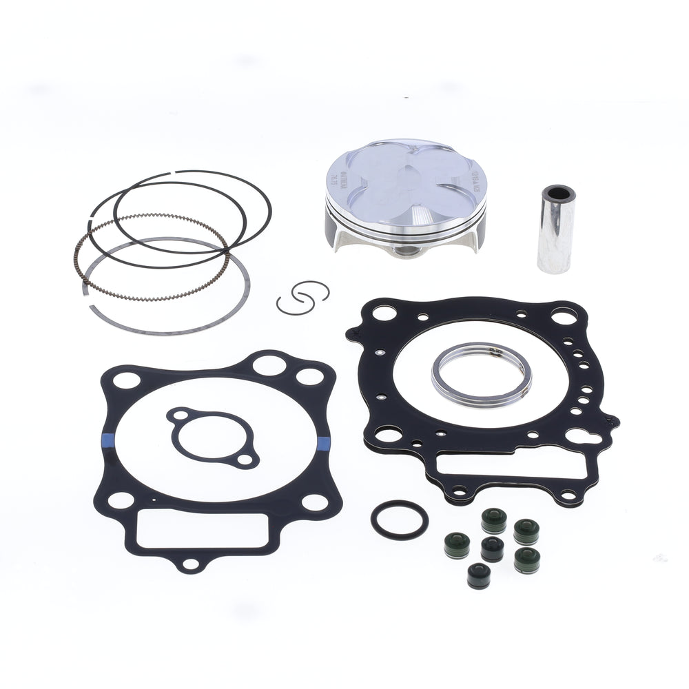 Kit de piston haut de gamme : piston forgé 4 temps Ø 76,8 mm + série Smeriglio