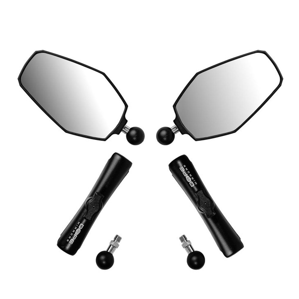 Adventure NO BMW Approved Road-Use Mirrors (M10x1.25, 3-ball mount)