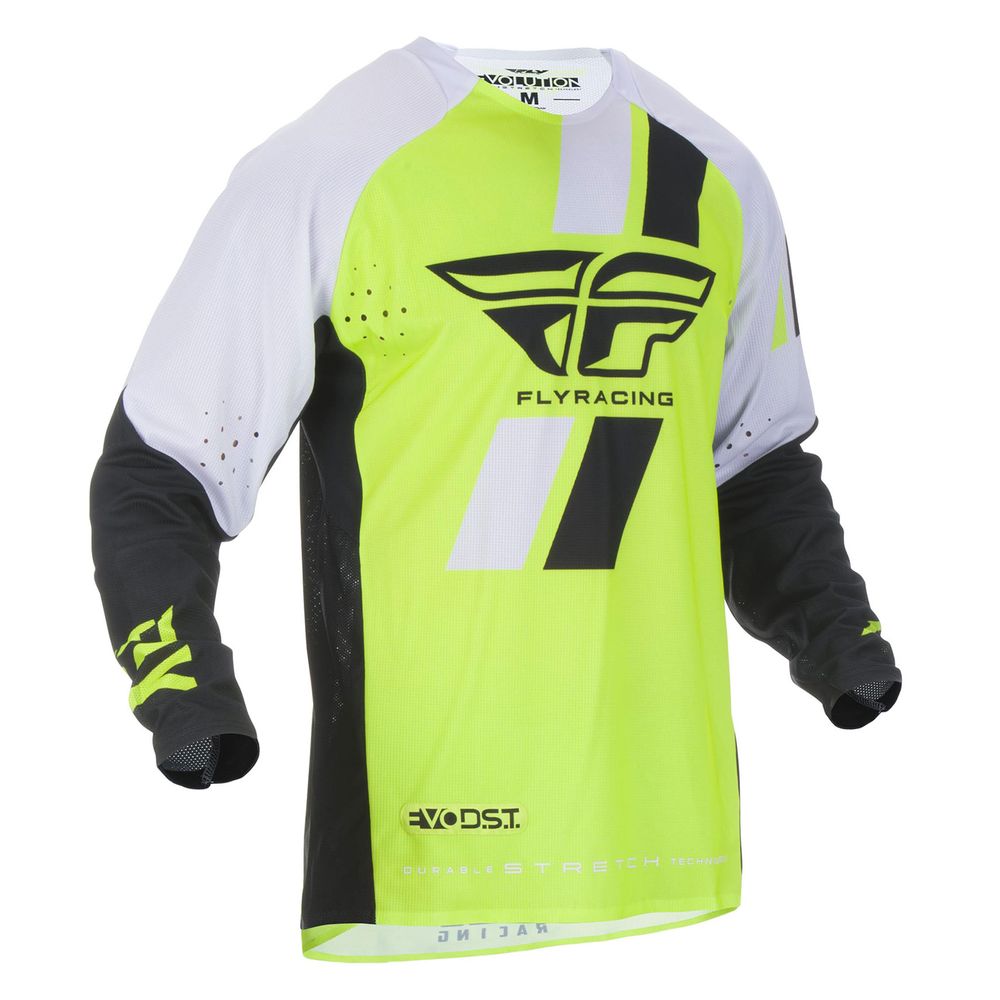 Maillot Cross Evo Fluo/Negro/Blanco Talla L
