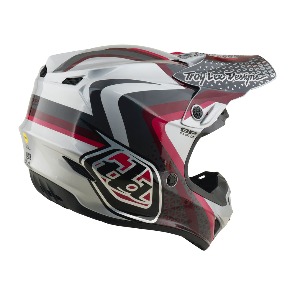 Helmet GP Pro - Slides - Grey - M Troy Lee Designs