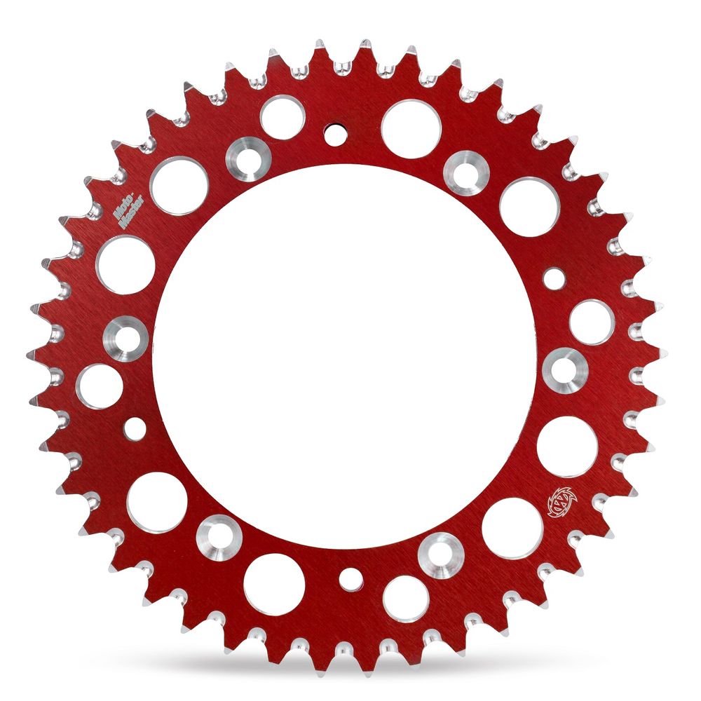 Piñón trasero de aluminio serie 7075 (rojo, 520-41t) Husaberg, Husqvarna, Ktm