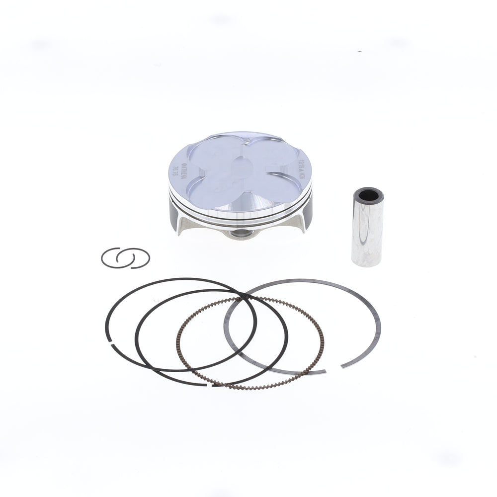 Kit de piston haut de gamme : piston forgé 4 temps Ø 76,8 mm + série Smeriglio