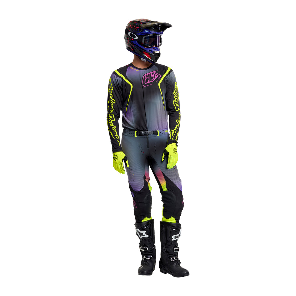 T-shirt SE Pro - Wander - Black / Purple - M Troy Lee Designs