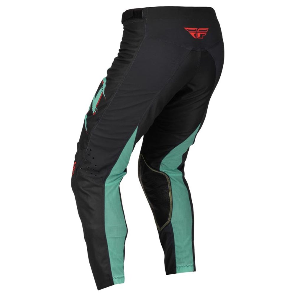 Trousers Kinetic Rave S.E. Black/Menta/Red Size 28 Fly Racing