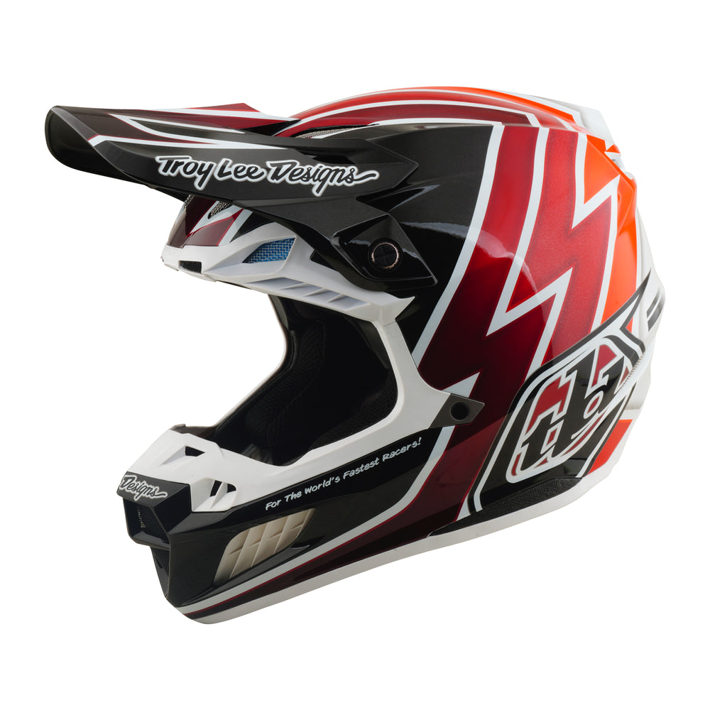 Helmet SE5 Composite - Boltz - Black / Red - XS Troy Lee Designs