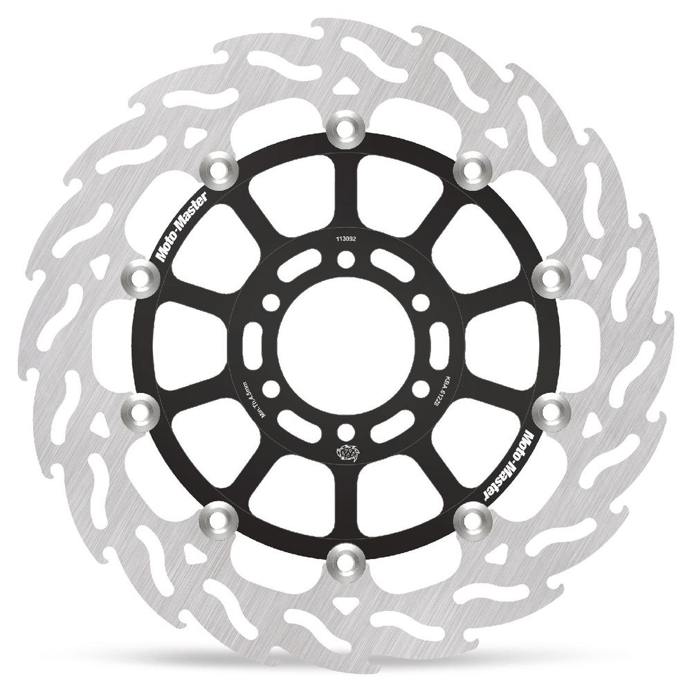 Brake Disc Road Flame - Floating - Front Right - Ktm: 950/990 Smr/smt - Grafite Offroad