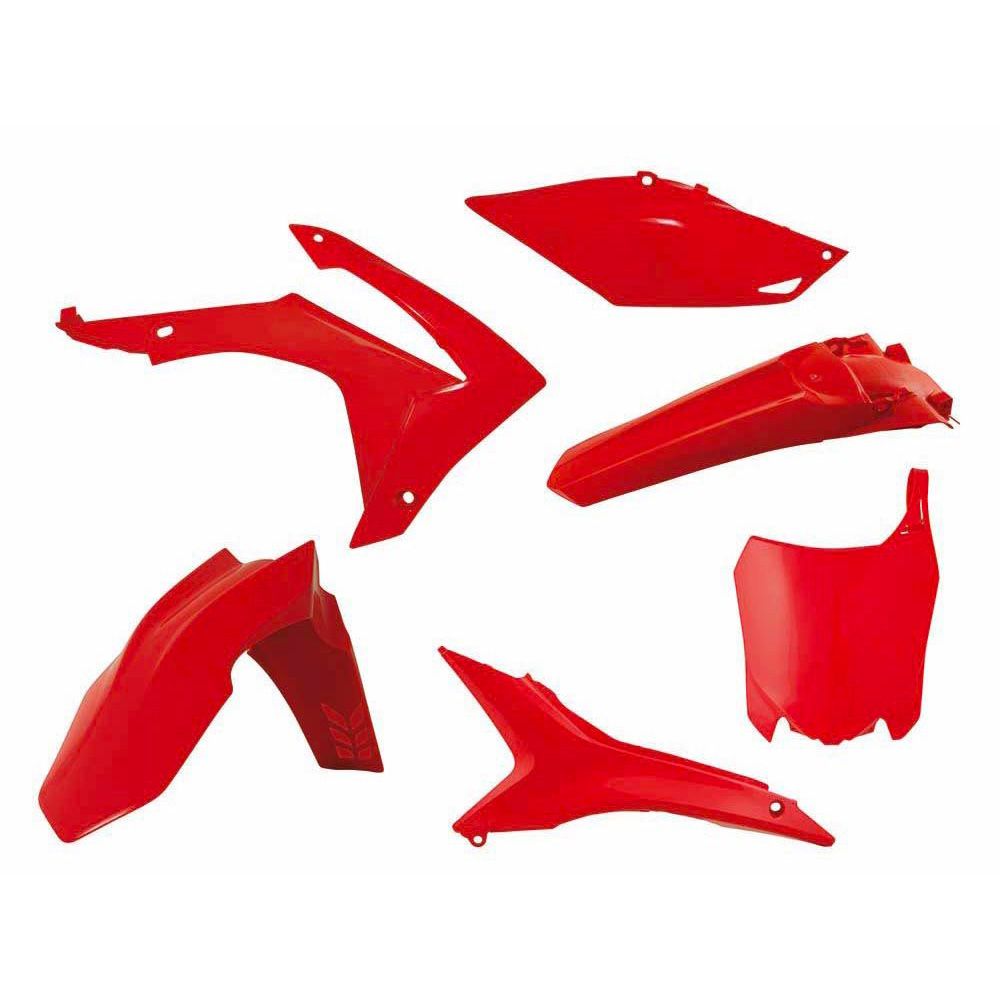 Plastics Kit 6 Pcs W/airbox Covers Oem Red Crf450r 21-.. - Grafite Offroad
