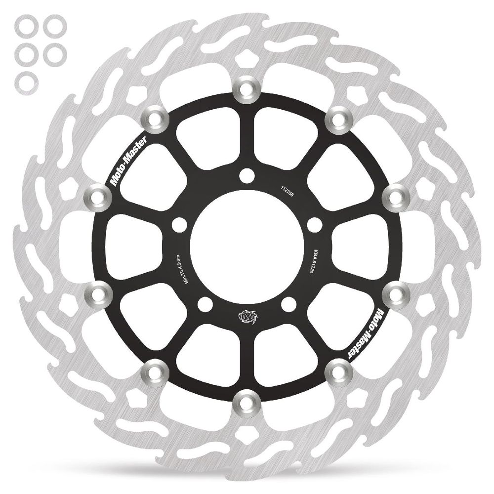 Brake Disc Road Flame - Floating - Front Left - Kawasaki: Zx10 2016--> - Grafite Offroad