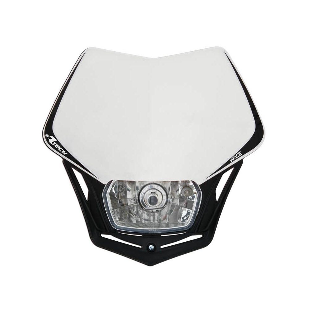 V-face Headlight White-black Universal - Grafite Offroad