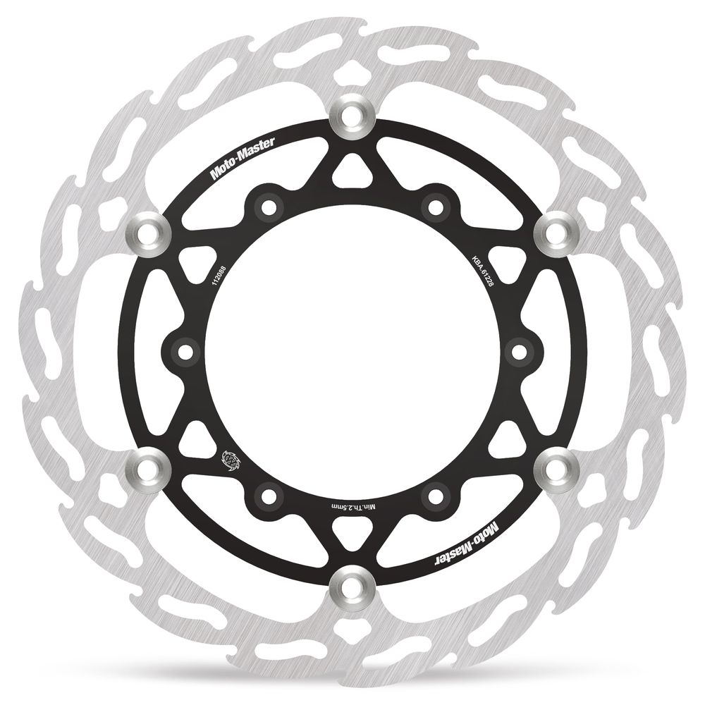 Brake Disc Off-road Flame Mx - Front - &Oslash;270mm - Floating - Yamaha: Yz/yzf - Grafite Offroad