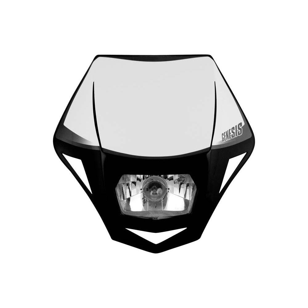 Genesis Headlight Black Universal - Grafite Offroad