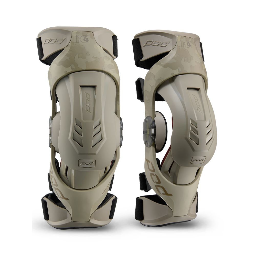 K4 V3.0 Junior Knee Braces POD - Grafite Offroad