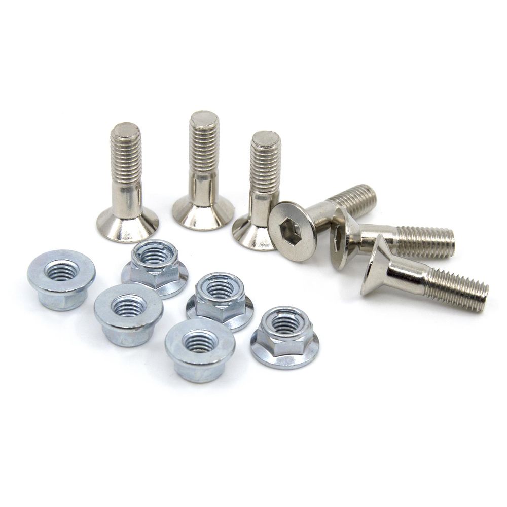Sprocket Bolt with Nuts M8x30 10.9 Grade Kit 6 Pcs - Grafite Offroad