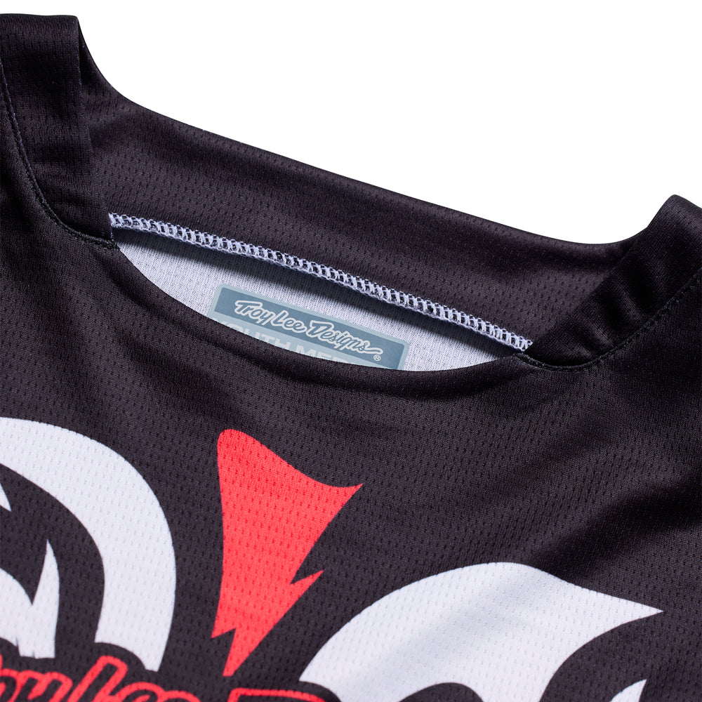 T-shirt GP Pro - Cyclops - Black / Red fluo - S Troy Lee Designs - Grafite Offroad